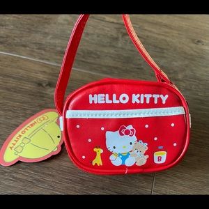 HELLO KITTY-Imported NWT Micro Mini Red Bag with Handle